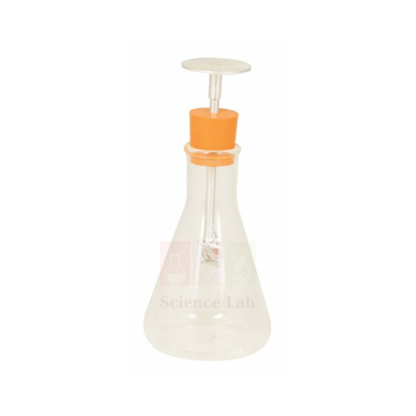 Electroscope in Flask, Gold Leaf